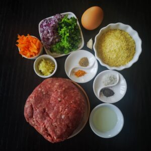 Кюфтенца - продукти